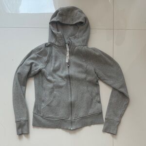 NWOT Lululemon Gray Zip-Up Hoodie